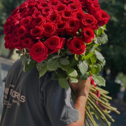 «Սիրո կրակ» կարմիր վարդեր